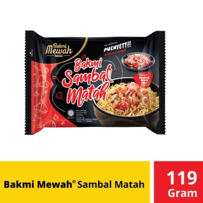 

Bakmi Mewah Sambal Matah 119 gr