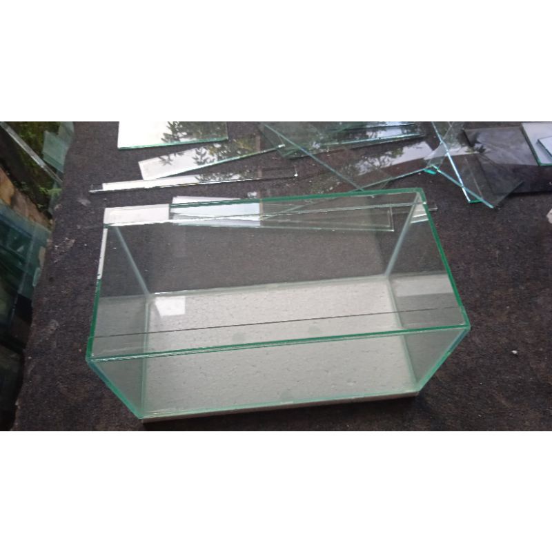 Aquarium kaca aquarium mini 40x20x20