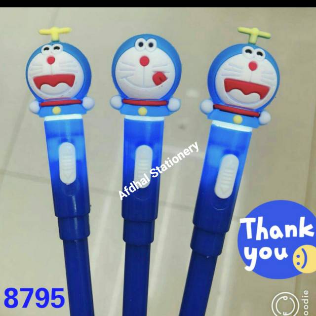 

Pen gel lampu doraemon 12 pcs