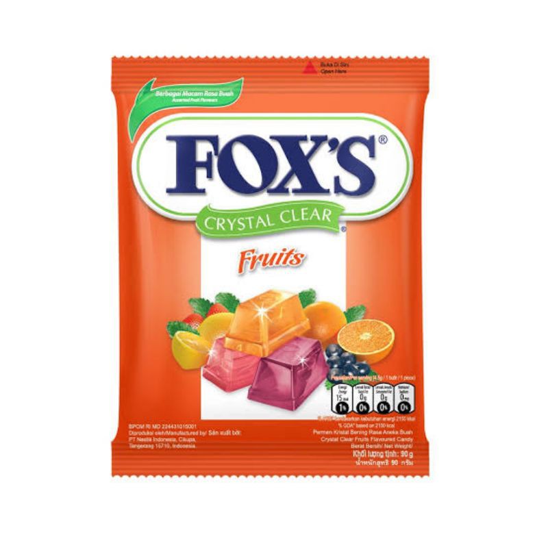 

Fox's Crystal Clear Bag 90gr