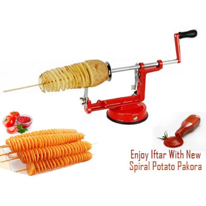 Spiral Potato Slicer Pemotong Kentang Spiral / Peralatan Dapur-1