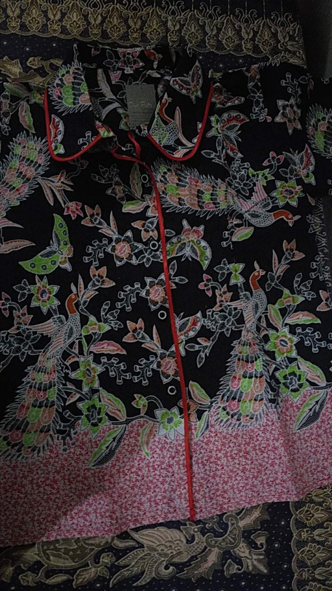 Kemeja Batik Wanita Batik Dua Putri Atasan Wanita Size S Sampai 5l