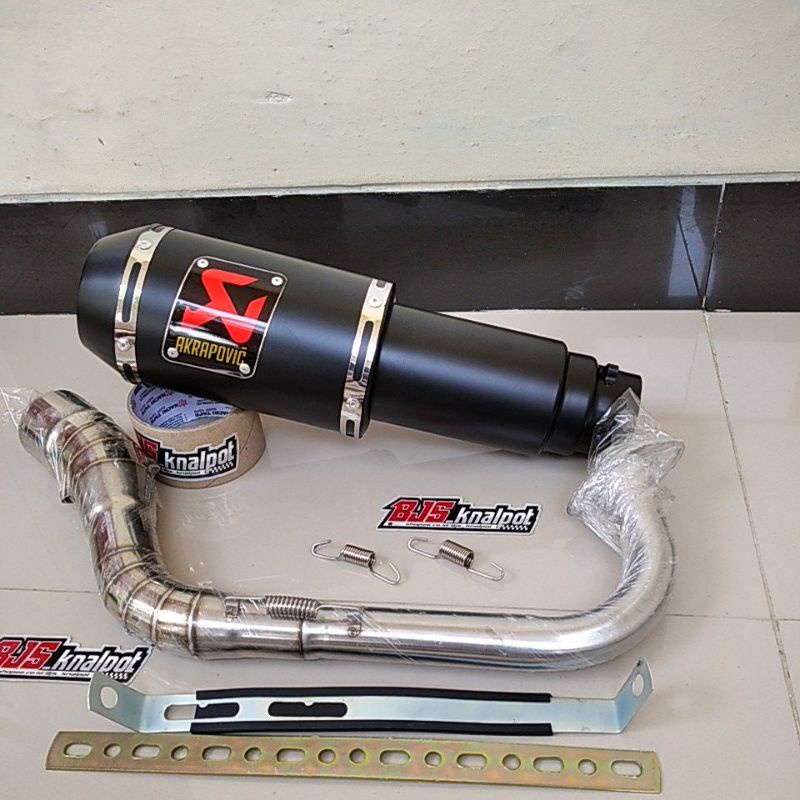Knalpot akrapovic Nmax Aerox 155 Vario Beat street Scoopy new Xride mio soul Adv pcx Genio-Doff - xeon gt