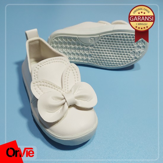 Sepatu Balet Anak Perempuan Pita Rabbit | Slip On Balet Onvie