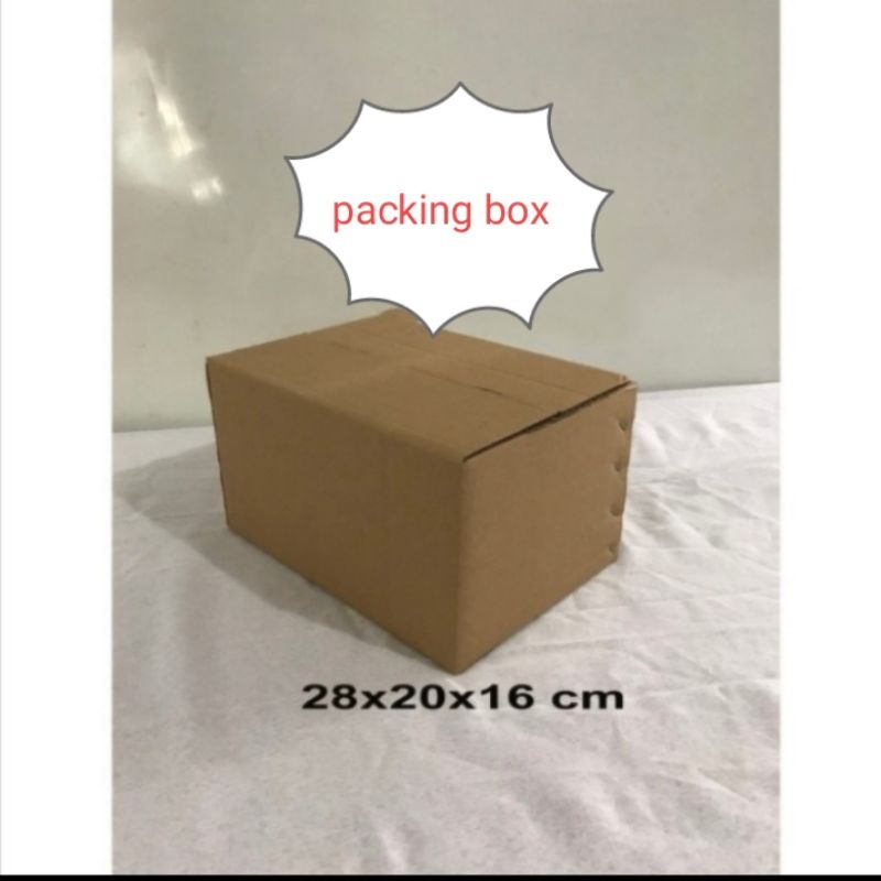

kardus uk.28x20x16 cm box packing/aksesoris dll
