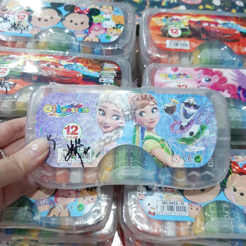 

Oil pastels / cat krayon 12 warna