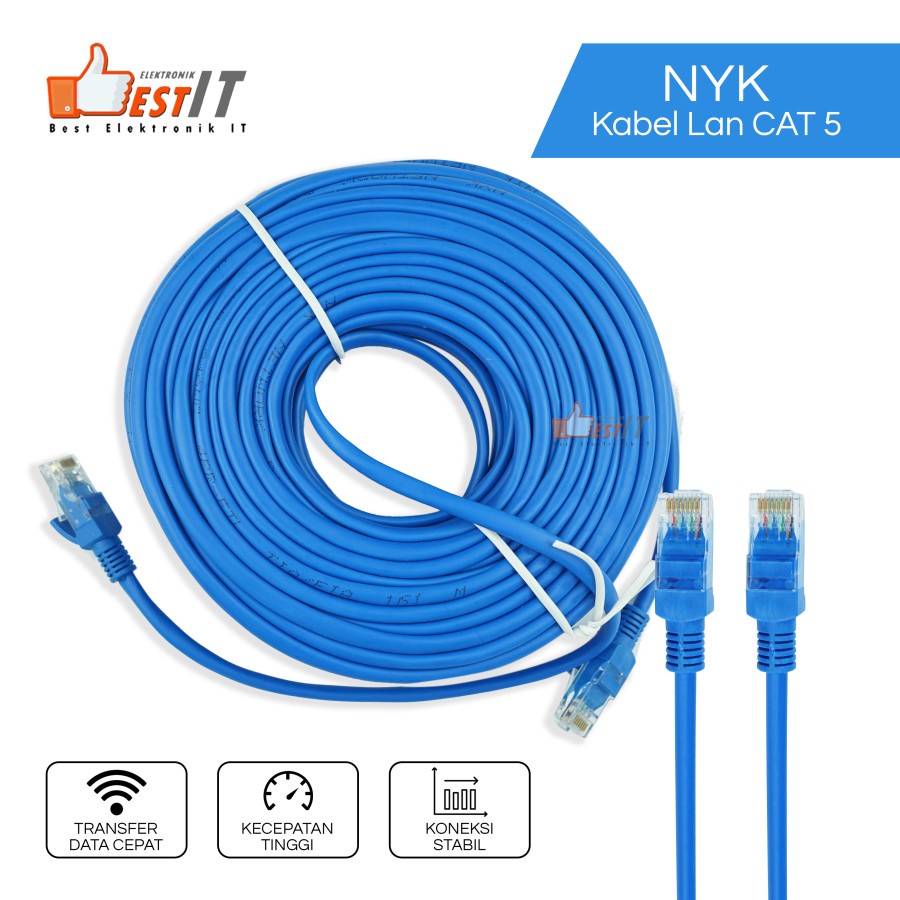 Kabel Lan Cat5e 25 Meter