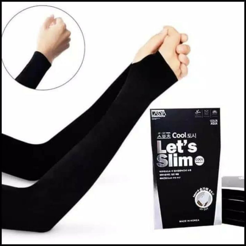 ~ PIYOSHI08 ~ Manset Tangan Lets Slim Original - Sarung Lengan Arm Sleeves AF185