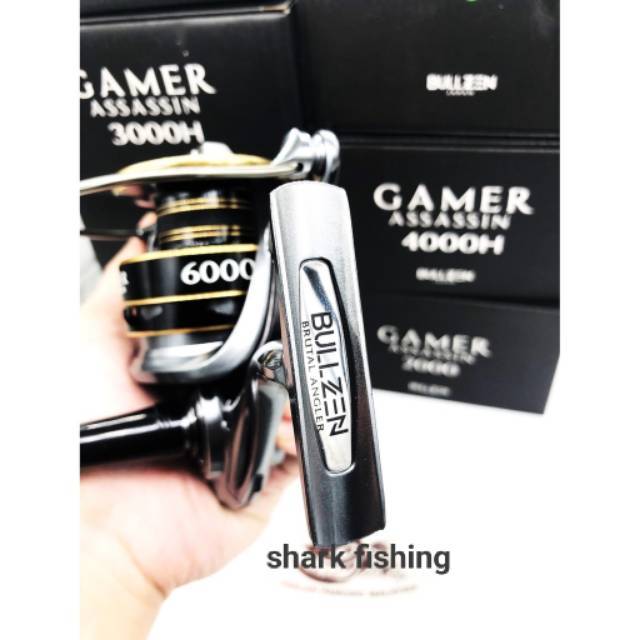 Reel Bullzen GAMER ASSASSIN 4000H new reel 2020 Resmi BERHOLOGRAM BULLZEN