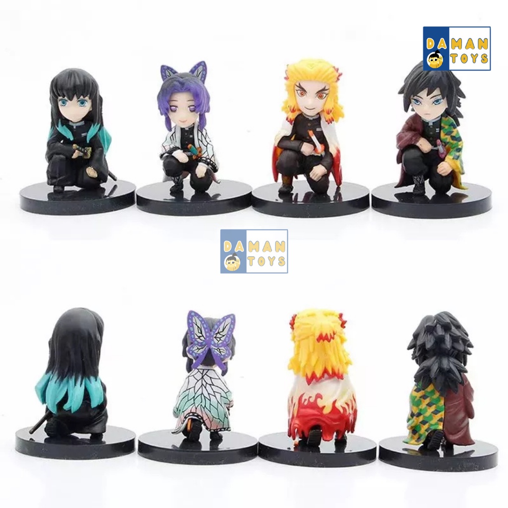 Demon Slayer Kimetsu No Yaiba Zenitsu/Nezuko/Giyuu /Tanjirou/Rengoku/inosuke Action Figure