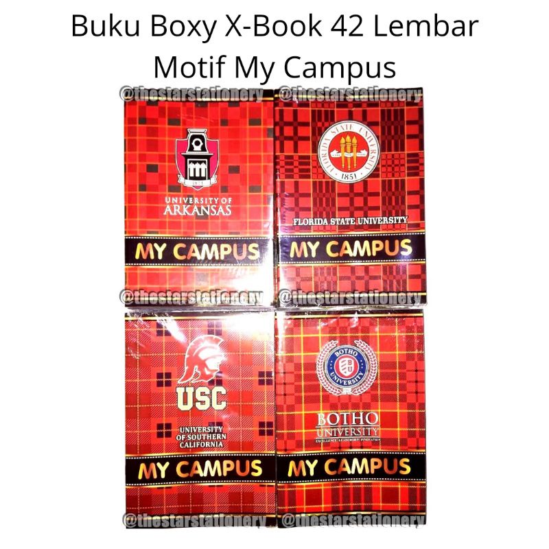 

Buku Boxy X-Book 42 Lembar ( 1 Pack isi 10 Pcs)