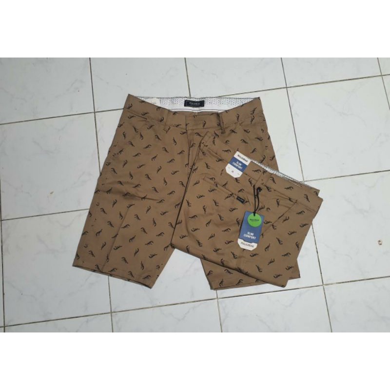 CELANA PENDEK PRIA PULL&BEAR IMPORT - CHINO PENDEK PULL&BEAR - CELANA PENDEK JUMBO