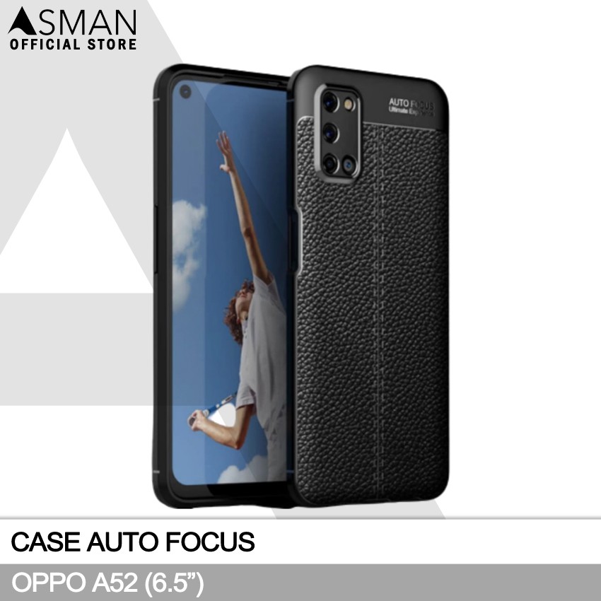 Auto Focus OPPO A52 (6.5&quot;) | Softcase Premium - Hitam