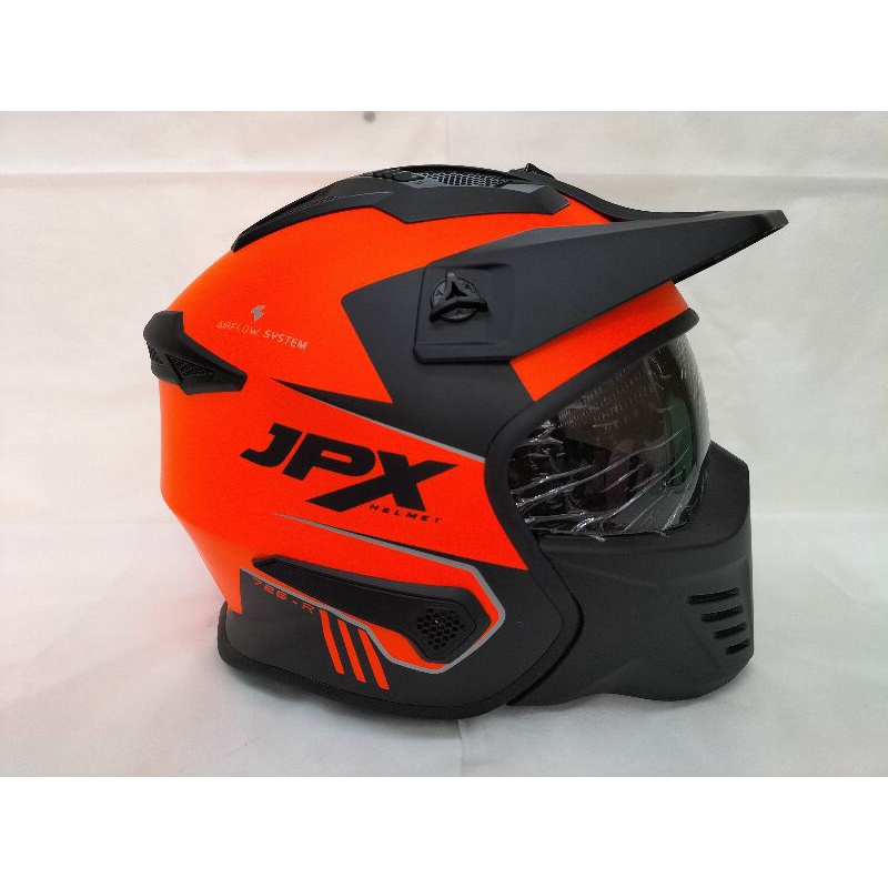 HELM JPX MX 726 R SOLID SNI / ECE / HELM JPX CAKIL MODULAR/ HELM MODULAR KEKINIAN helm motor jpx murah motorcycle
