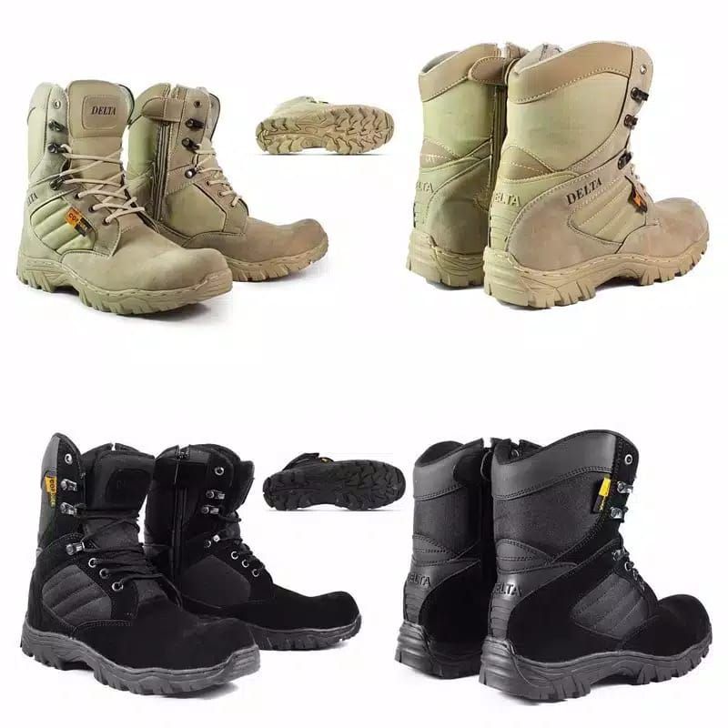 sepatu safety delta cordura tinggi pdl kerja lapangan tracking