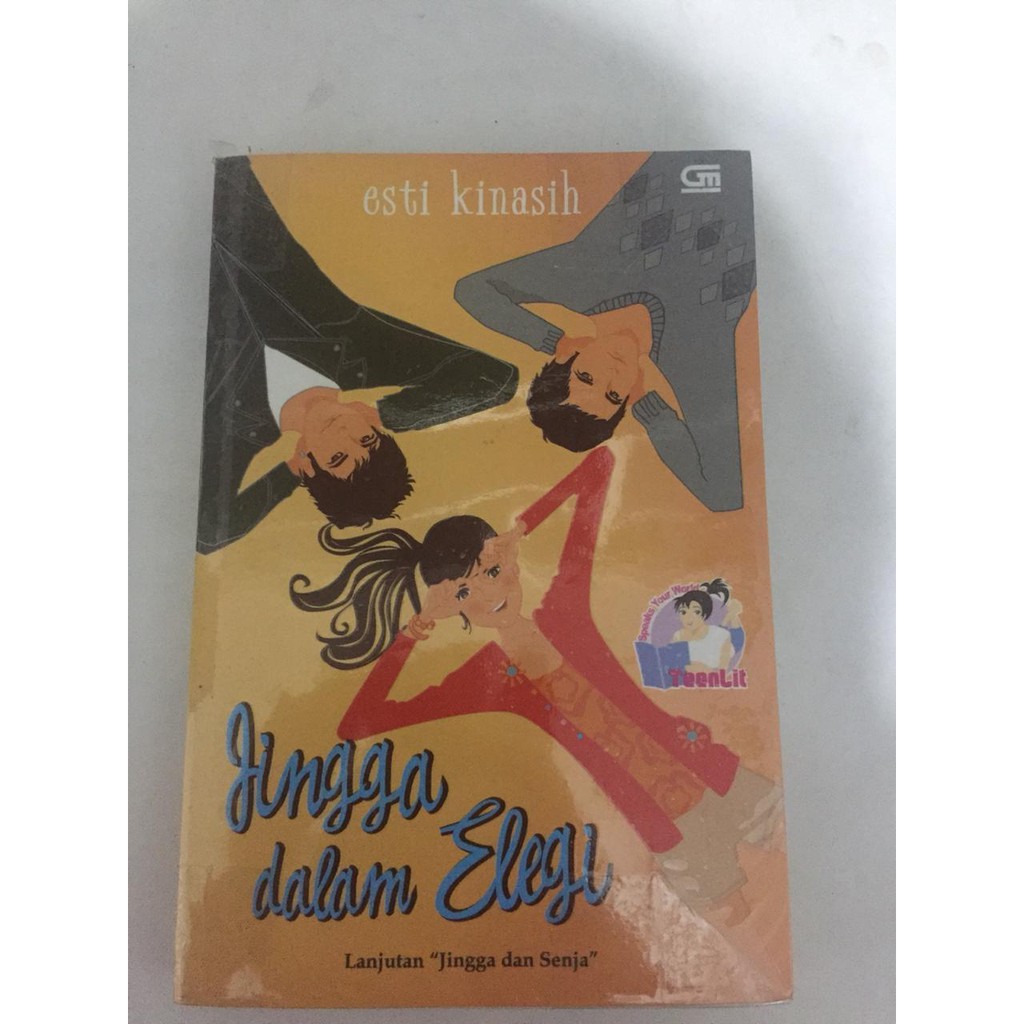 Preloved Novel Jingga dalam Elegi Esti Kinasih