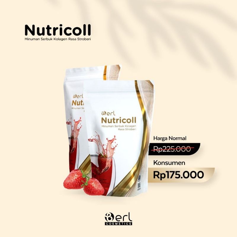 B Erl Nutricoll Collagen/ minuman serbuk collagen/ minuman Collagen/ minuman sehat