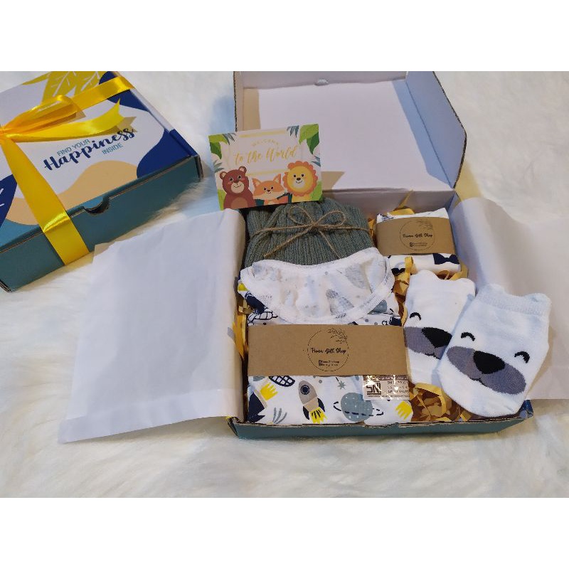 Hampers kado bayi/Baby gift set/Parcel kelahiran/jumper boy-3
