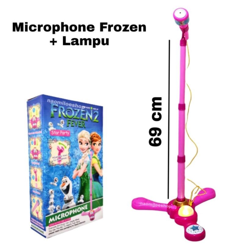 Mainan Anak MICROPHONE SINGLE MIC KADO MAINAN ANAK MIC karaoke NYANYI-5
