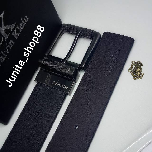 GESPER PRIA IMPORT MODEL REL TUSUK BOLAK BALIK