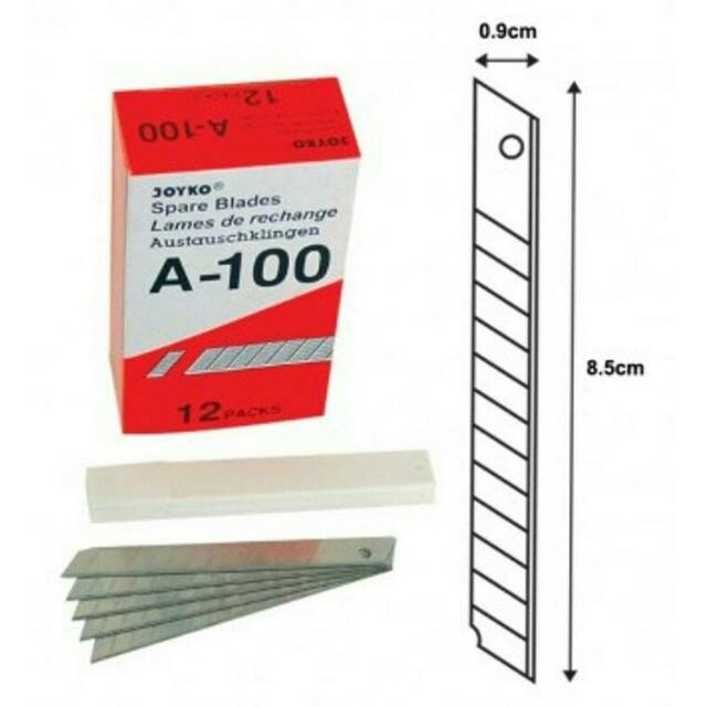 

Isi Cutter Kecil Joyko A100