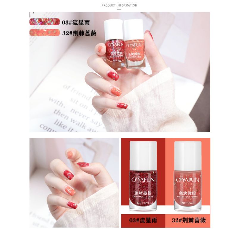 OYAFUN KUTEK KOREA PEEL OFF NAIL POLISH