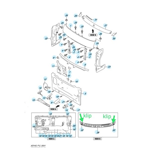 

Klip Black 09409M07L02 5PK Murah