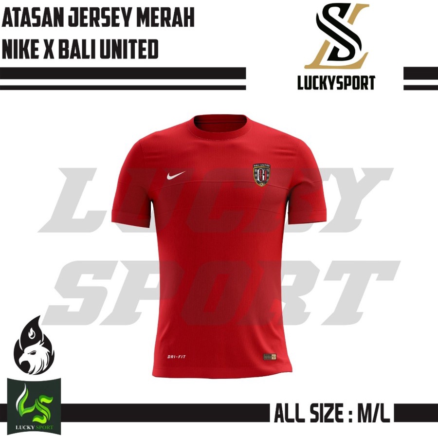 JERSEY FUTSAL BALI UNITED KAOS BOLA DRIFIT LOGO TIM LIGA 1 INDONESIA