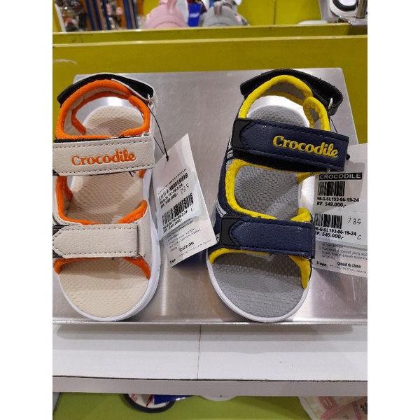 sepatu LAMPU crocodile anak laki laki original