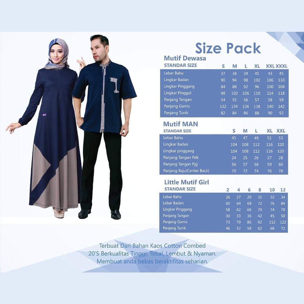 Mutif Terbaru 2018 Mutif Couple Series 29 Gamis Mutif 196 Koko Mm 24 Shopee Indonesia
