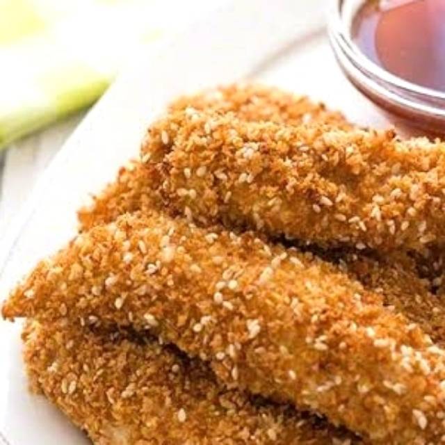 

Homemade Chicken Tender - Sesame Soy. (Tender ayam sehat, enak, cocok untuk anak. tanpa pengawet)