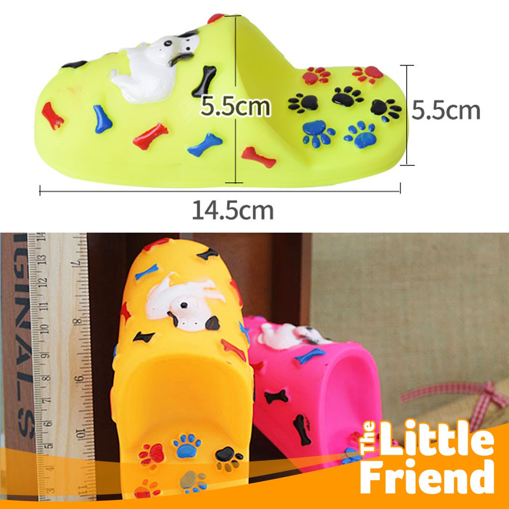 Mainan Gigitan Karet Anjing/Kucing Hewan Pet Sandal/Sendal Karet Chewing Dog Toy