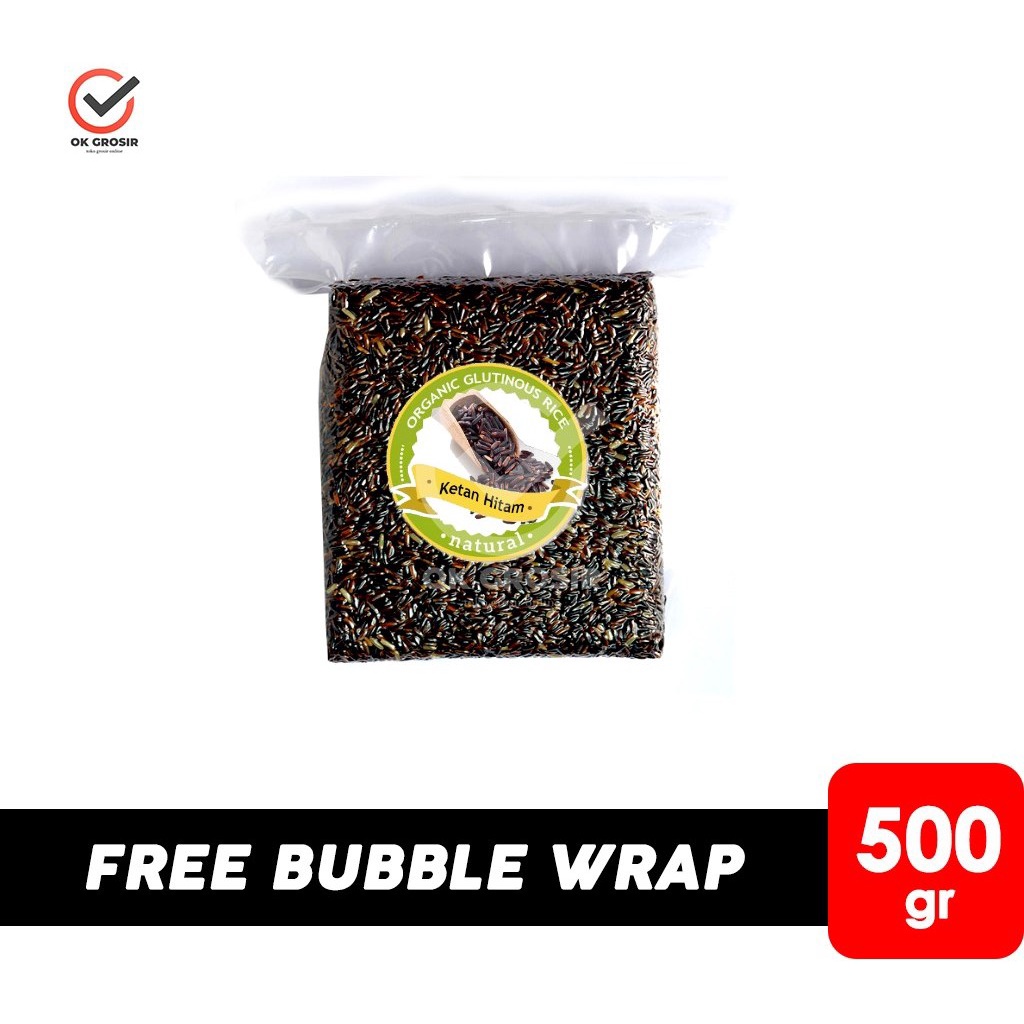 

Beras Ketan Hitam Organik / Glutinous Rice (500 gr)