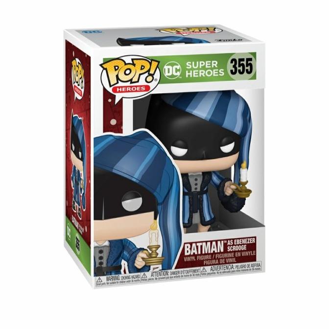 funko pop dc heroes - batman as ebenezer scrooge # 355 barang ready