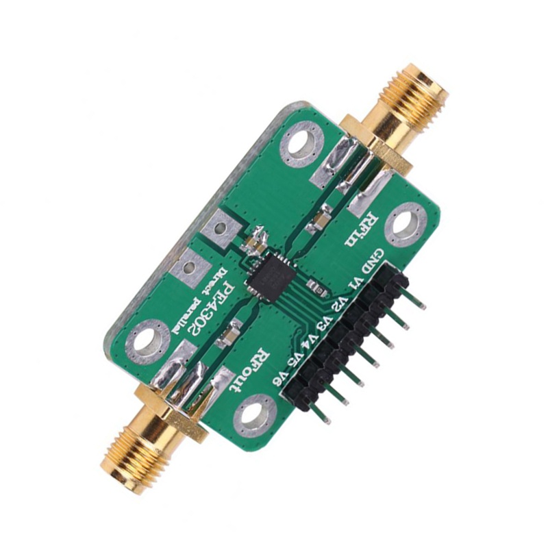 Btsg PE4302 Numerical Control Digital RF Attenuator Module 1MHz-4GHz Paralel 0.5dB Langkah 31.5dB Nilai Attenuasi