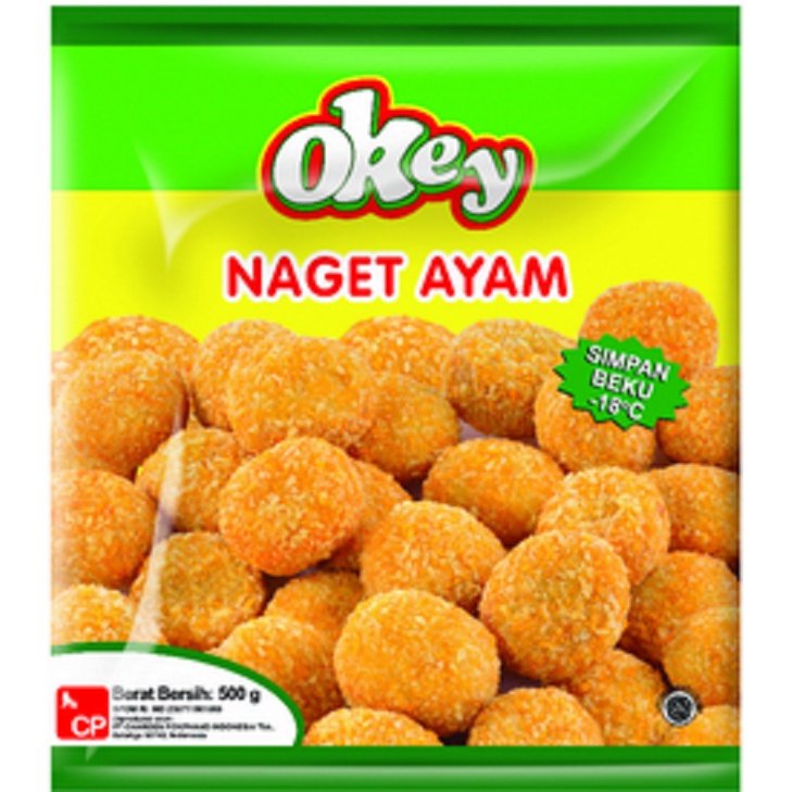 

Okey Nugget Reguler 500gr