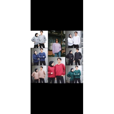 Sweater polos // sweater wanita // sweater hangat // sweater tebal