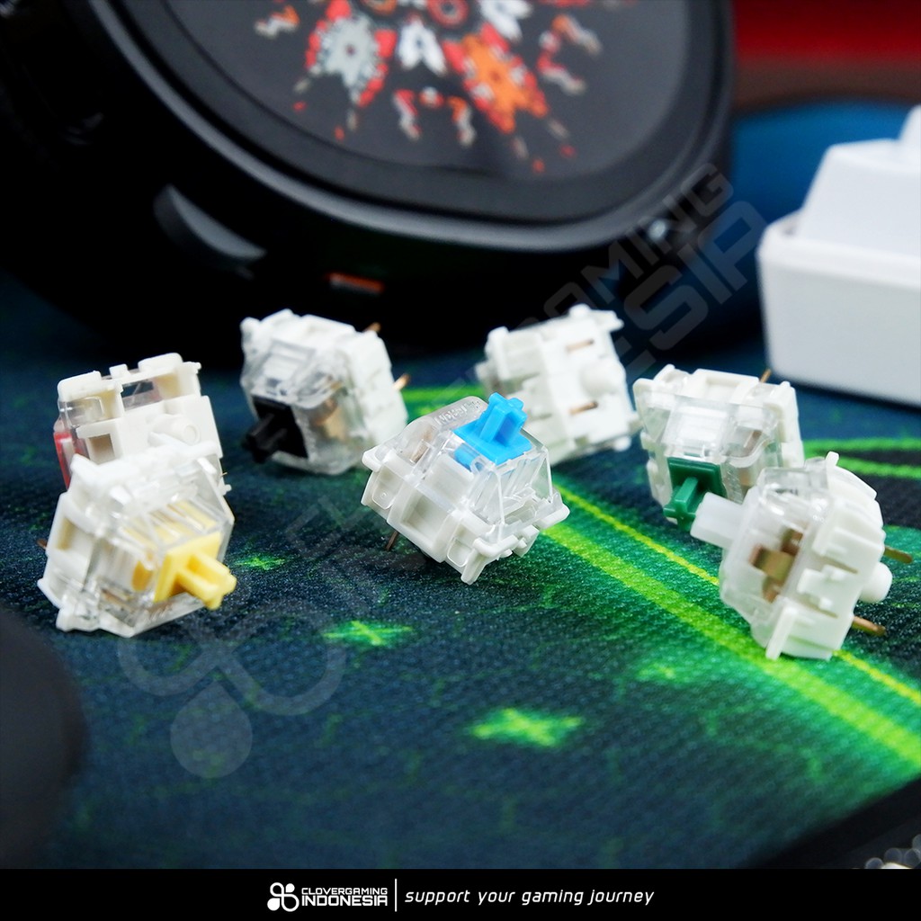 Switch Gateron Mechanical Gaming Keyboard Red Brown Clear Yellow Green Blue-Blue Switch