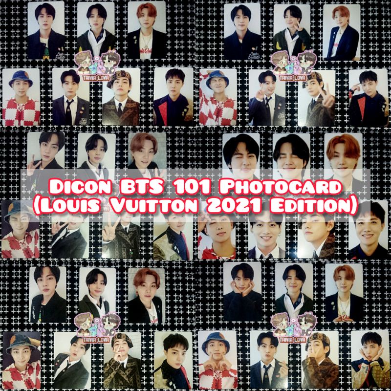 [READY] Dicon BTS 101 Photocard Satuan || Edisi : Louis Vuitton 2021