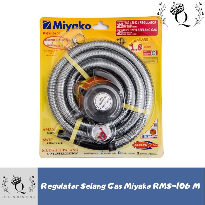 Regulator Selang Gas Miyako RMS 106 M