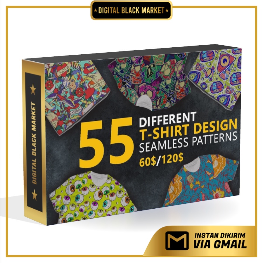 T-Shirt Design Pattern Bundle - Adobe Illustrator