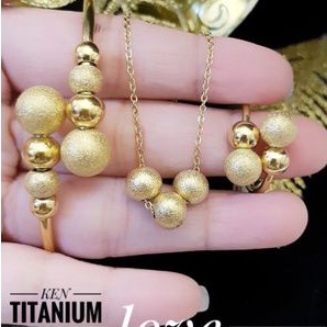 TiTanium set perhiasan wanita T05