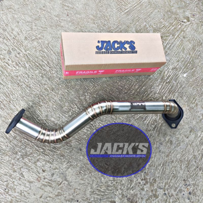 Frontpipe civic FD1 Frontpipe civic FB Original Jack's Exhaust