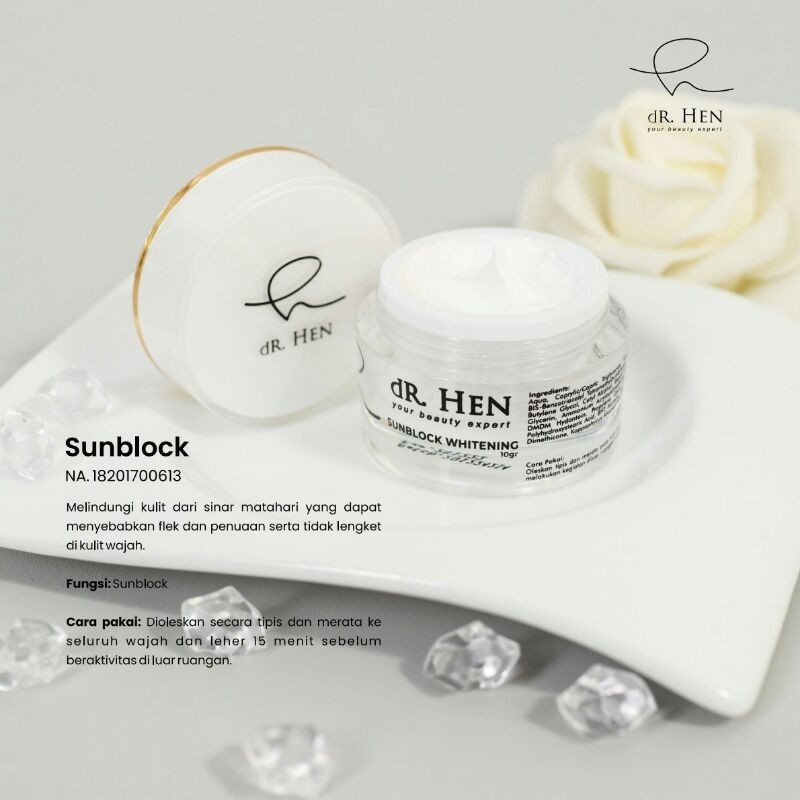 Sunblock dR HEN Clinic By Athena Groups