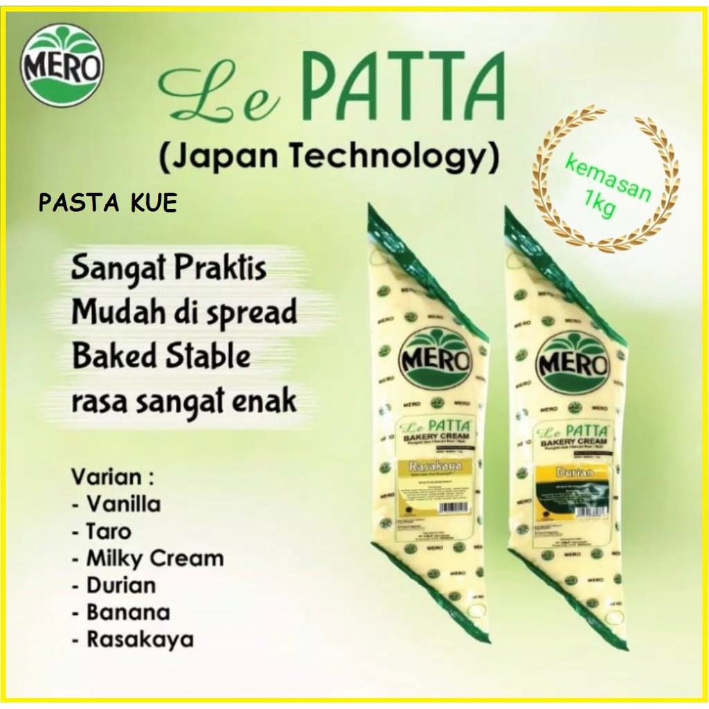 

Le Patta Bakery Cream 1kg