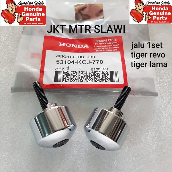 Jalu Stablizer Bandul Stang 1Set Tiger Revo Tiger Lama Megapro Primus Megapro Lama Ori Honda Ahm Asl