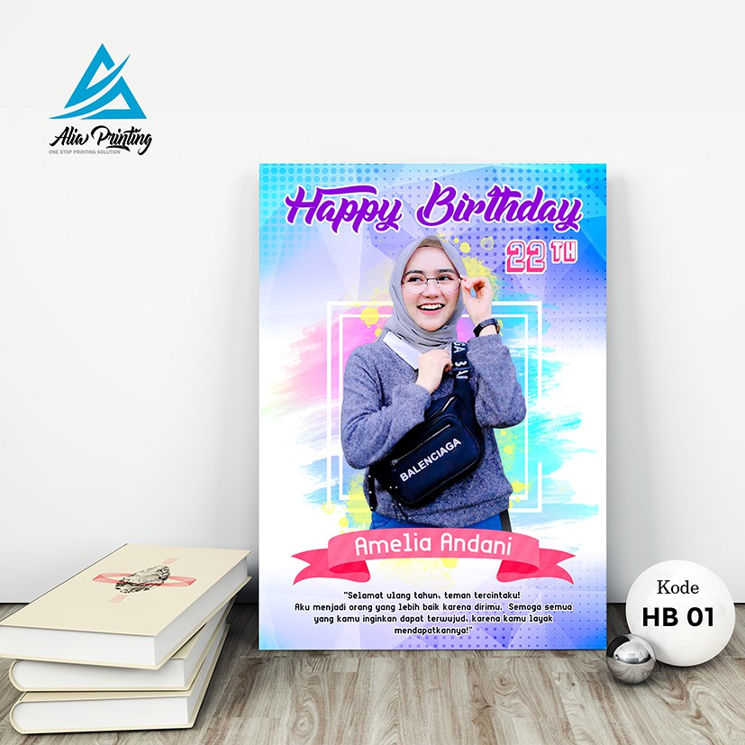 

Desain Foto Kado Hadiah Ulang Tahun KODE HB 01-02