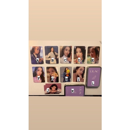 IU Lilac Photocard Official