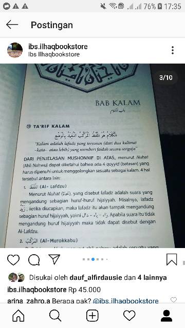 Ngaji aplikatif kitab jurumiyyah