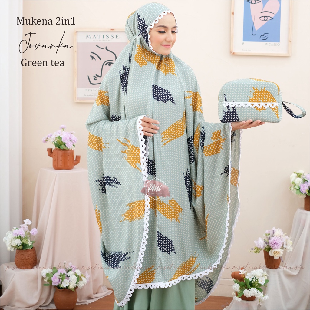 MUKENA DEWASA RAYON 2 IN 1 JOVANKA